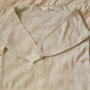 Vgt Shenanigans-Cream Sweater-size M